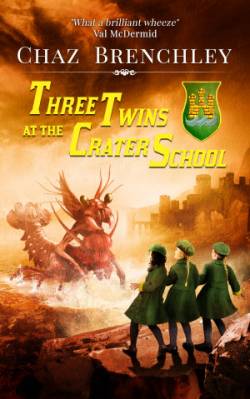 Cover image, Three Twins at the Crater School